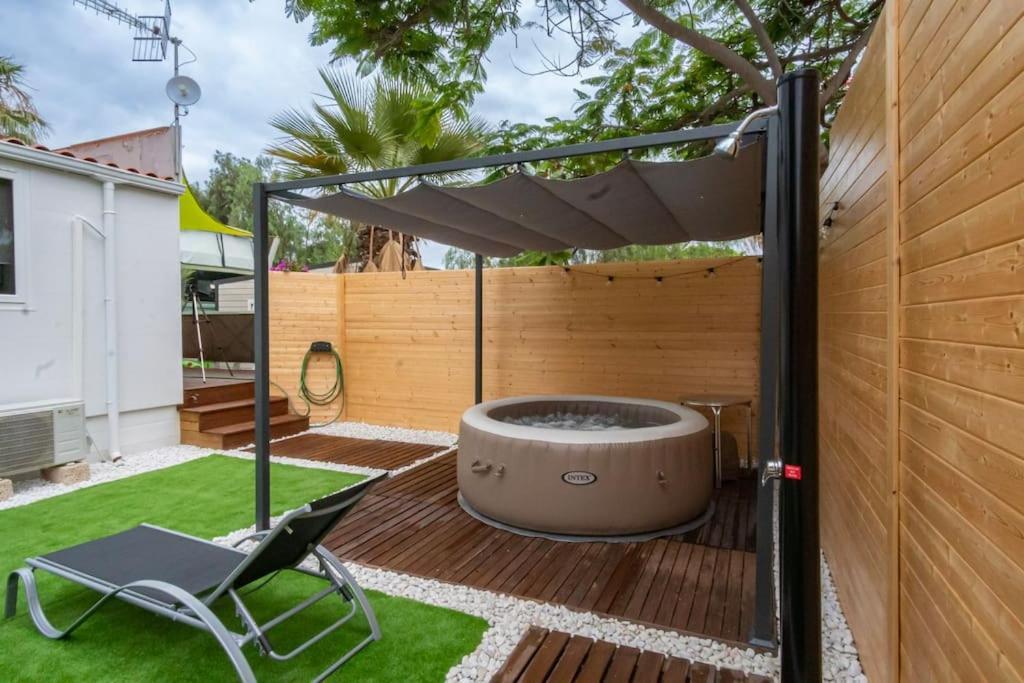 Private Paradise On Cozy Campsite, Jacuzzi, Netflix Las Galletas Dış mekan fotoğraf