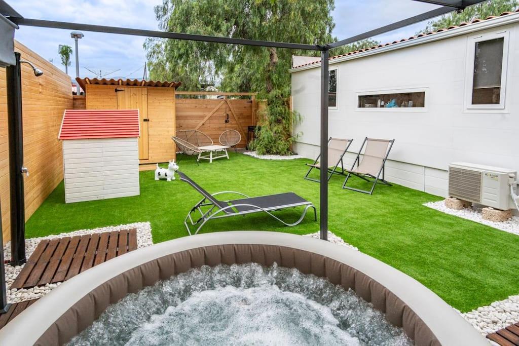 Private Paradise On Cozy Campsite, Jacuzzi, Netflix Las Galletas Dış mekan fotoğraf